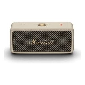 Marshall Emberton II Draagbare bluetooth-luidspreker, draadloos, IP67, stof- en waterbestendig, meer dan 30 uur speeltijd, snel opladen, crème