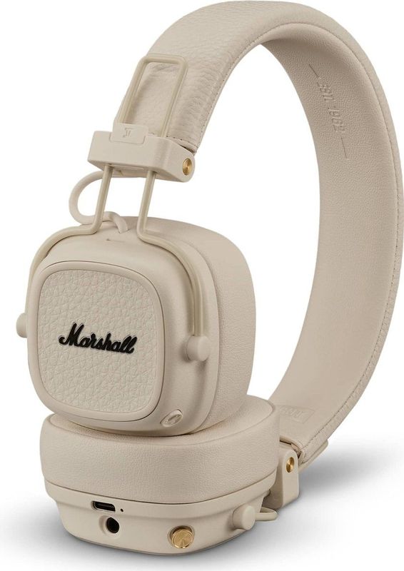 Marshall Major V headphone BT Creme