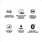 Marshall - Major V - Hoofdtelefoon - Bruin - Draadloos - 100+ uur speeltijd