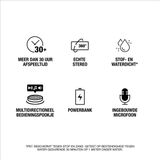 Marshall - Middleton II - Bluetooth Speaker - Zwart en Messing - IP67 Waterdicht