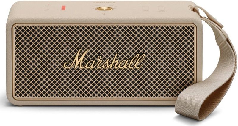 Marshall Middleton II - Portable Speaker - Cream - 360°-Stereogeluid - Meer dan 30 uur Afspeeltijd