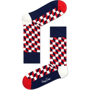 Happy Socks - Filled Optic II - Huissokken - Multi - Unisex