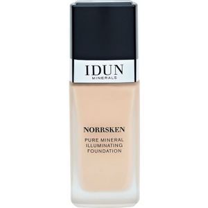 IDUN Minerals - Liquid Mineral Foundation Norssken 30 ml Disa (Neutral Light/Medium)