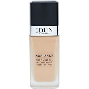 IDUN Minerals - Liquid Mineral Foundation Norssken 30 ml Siri (Neutral Medium)