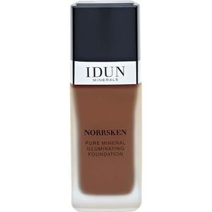 IDUN Minerals Liquid Mineral Foundation Norssken 30 ml SIV DARK WARM