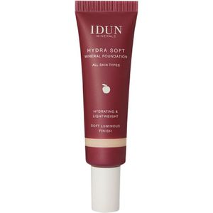 IDUN Minerals - Hydra Soft Mineral Foundation - Licht/Medium - 30 ml