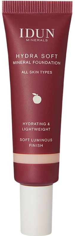 IDUN Minerals - Hydra Soft Mineral Foundation - Licht - 30 ml