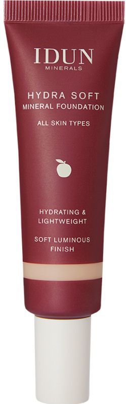 IDUN Minerals - Hydra Soft Mineral Foundation - Licht - Veganistisch - 30 ml