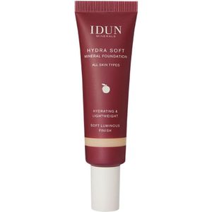 IDUN Minerals - Hydra Soft Mineral Foundation - Disa - 30 ml