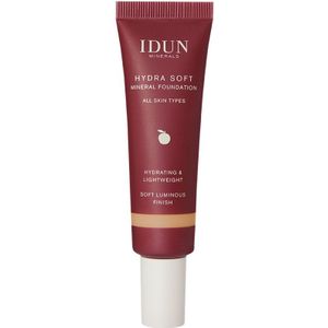 IDUN Minerals - Hydra Soft Mineral Foundation - Medium - 30 ml