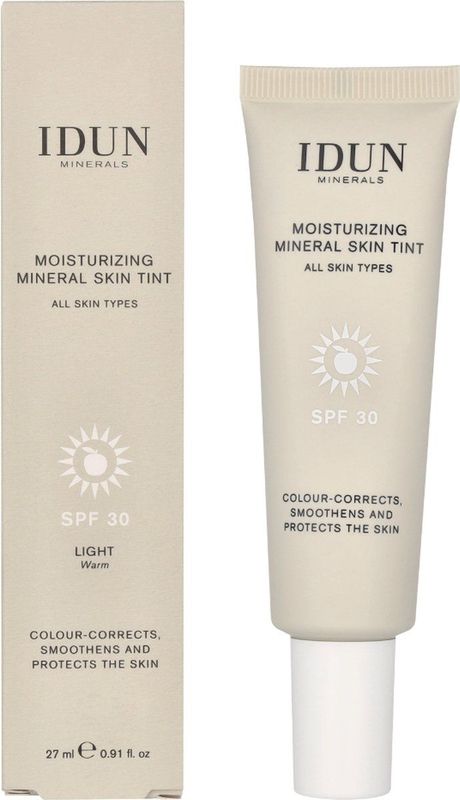 Idun Minerals - Moisturizing Mineral Skin Tint - Gezichtscrème - SPF30 - Hydraterend