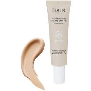 IDUN Minerals - Dagcrème - Getint - SPF 30 - Veganistisch - Hydraterend