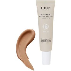 IDUN Minerals - Getinte Dagcrème - SPF 30 - Vegan - Voor Gevoelige Huid
