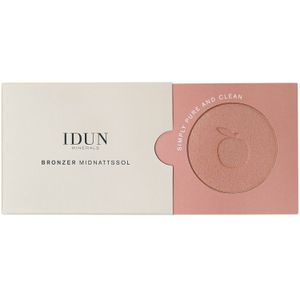 IDUN Minerals - Shimmering Mineral Bronzer - Midnattssol - 100% Veganistisch