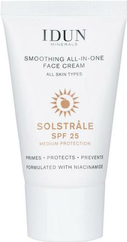 Solstråle - Gezichtscrème - SPF 25 - Vegan - Geurvrij