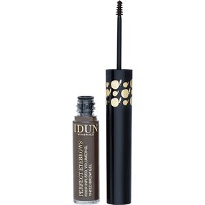 Idun Minerals wenkbrauwen make-up - Wenkbrauwgel Dark - volumieuze wenkbrauwen