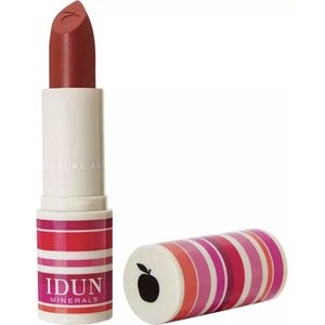 Idun Minerals Matte Lipstick - Jungfrubar - Warm Rose Red