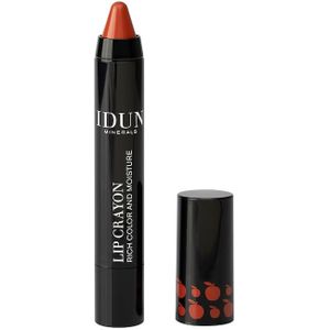 IDUN Minerals - Lip Crayon - Rood - Vegan - Huidverzorgend