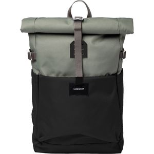 Sandqvist Ilon Backpack multi clover green Laptoprugzak