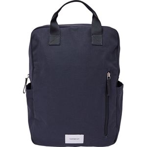 Sandqvist Knut Backpack II navy blue with navy webbing backpack