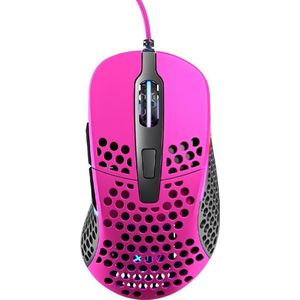 Xtrfy M4 - Gaming Muis - Roze - Optisch - Ergonomisch - Ultra Licht