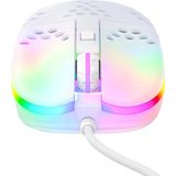 MZ1 - Gaming Muis - Wit - Ontworpen door Rocket Jump Ninja