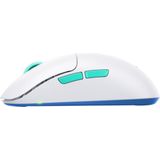 M8 - Draadloze Gamingmuis - Wit - Lichtgewicht - 55 Gram
