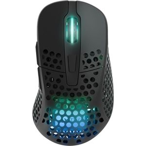 Xtrfy - M4 Wireless - Draadloze Muis - Zwart - Ultralicht - Aanpasbare Vorm