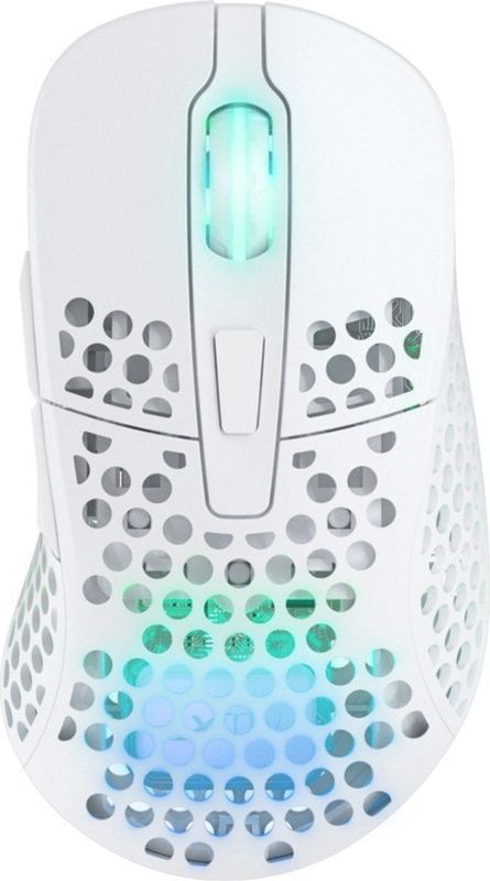 Xtrfy - M4 - Draadloze Gaming Muis - Wit - Ergonomisch Ontwerp - Ultra Licht