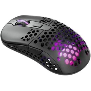 CHERRY Xtrfy M42 RGB, Ambidextrous, Optisch, RF Wireless + USB Type-C, 19000 DPI, Wit