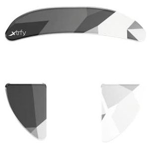 Xtrfy - MZ1 - Glazen Skates - Litus White - Aluminosilicaatglas