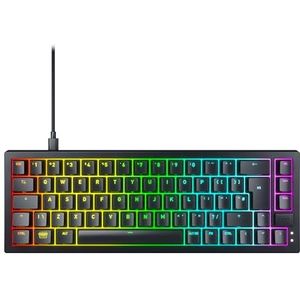 CHERRY - XTRFY K5V2 - Compact Toetsenbord - Wit-Transparant - Mechanisch - Franse Lay-out