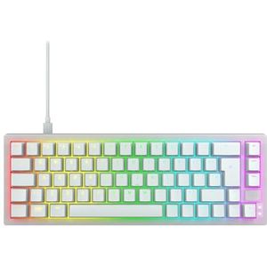 CHERRY - XTRFY K5V2 - Toetsenbord - Wit-Transparant - Mechanisch - UK Lay-out