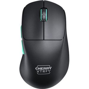 CHERRY - XTRFY M64 - Draadloze Gamingmuis - Zwart - Ergonomisch Ontwerp