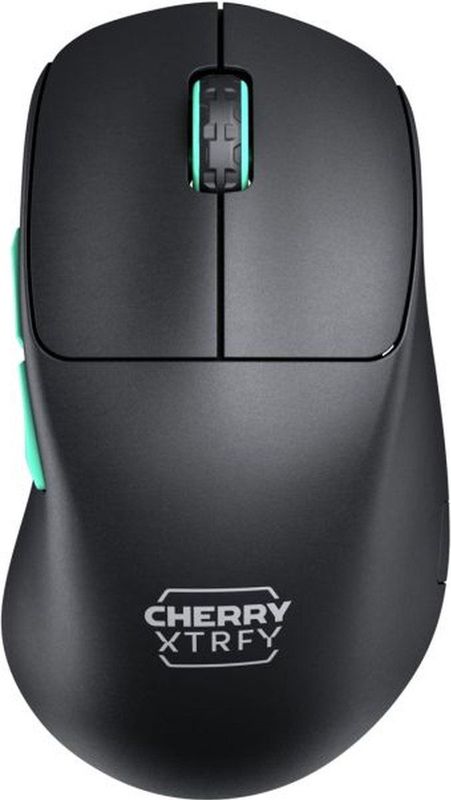 CHERRY - XTRFY M64 - Draadloze Gamingmuis - Zwart - Ergonomisch Ontwerp