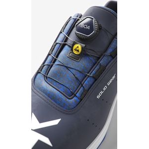 Solid Gear - Ocean - Werkschoen - Zwart - Leer - Metaalvrij