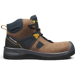 Solid Gear - Essence Midden S3L - Werkschoen - Bruin/Geel - Leer/CORDURA®