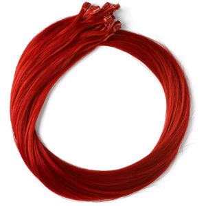 Rapunzel of Sweden Nail Hair  Premium Straight 50 cm 6.0 Red Fire