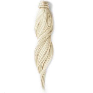 Rapunzel of Sweden Ponytail Straight / Clip-in / Medium Volume 10.10 Platinum Blonde 50 cm Hair extensions, 90 g