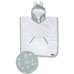 Vinter & Bloom - Nordic Leaf Handdoek Poncho - Mild Groen