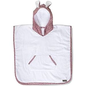 Vinter & Bloom - Nordic Leaf Handdoek Poncho - Zacht Roze