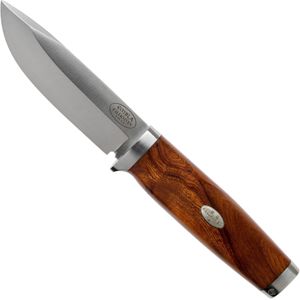 Fallkniven SK2L Embla ijzeren houten steel met vast lemmet, 10 cm, bruin, 10 cm