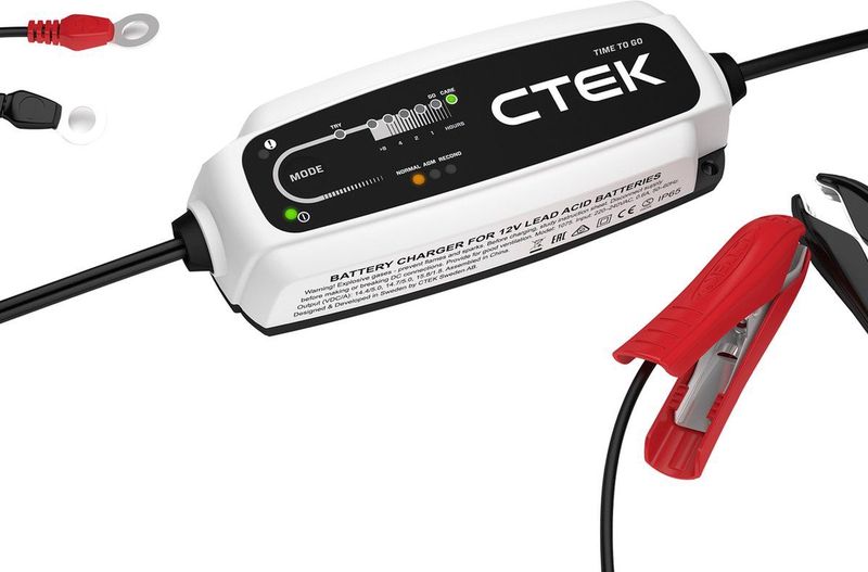 CTEK - CT5 Time to Go - Acculader - Geschikt voor Loodzuur Accu's