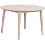 Rowico Home - Filippa - Eettafel - Ronde - Massief Eikenhout - Whitewash - Ø120 cm
