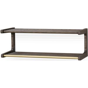 Rowico Home Inverness Houten Kapstok Donker Eiken - 80 X 28 cm
