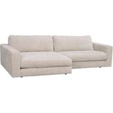 Rowico Home Duncan modulaire gestoffeerde hoekbank lichtgrijs/beige - links - 258 cm