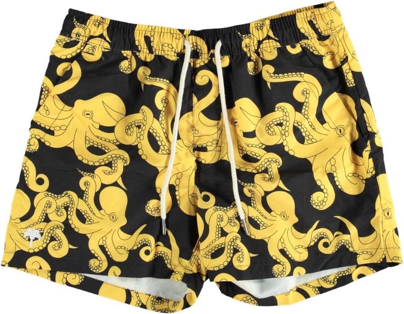 Zwemshort OAS Men Black Octo
