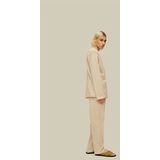 OAS - Ecru - Vest - 100% Katoen - V-hals met Knoopsluiting