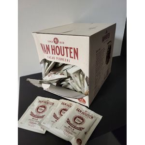 Van Houten Cacao - 100 sachets x 23 gram in dispenser - instant chocolademelk