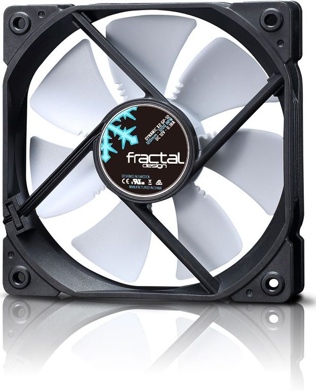 Fractal Design - Dynamic X2 GP-12 - Computer Fan - Zwart/Wit - PWM - 120 mm